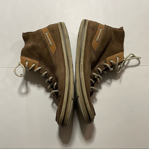 Timberland Earthkeepers Chukka High Top Casual Sneaker Shoes Designer Size 9.5 - Picture 7 of 12